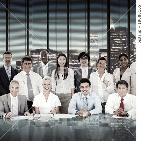Business People Meeting Discussion Corporate Team Concept Business People Meeting Discussion Corporate Team Concept 19686105