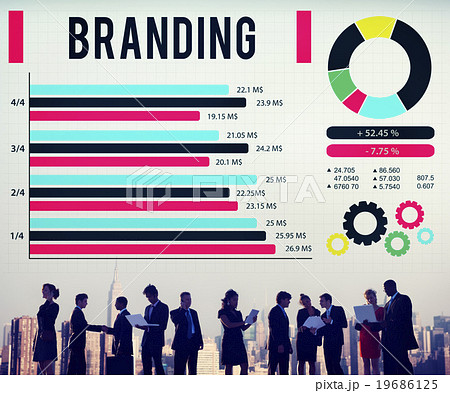 Brand Branding Copyright Advertising Banner Concept 19686125