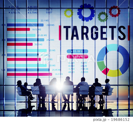 Target Achievement Goal Success Aspiration Concept 19686152