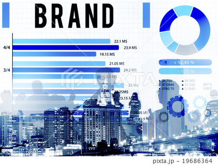 Brand Branding Copyright Advertising Banner Concept 19686364