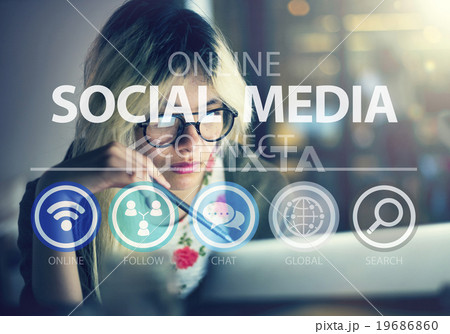 Online Social Media Networking Connnect Internet Concept Online Social Media Networking Connnect Internet Concept 19686860