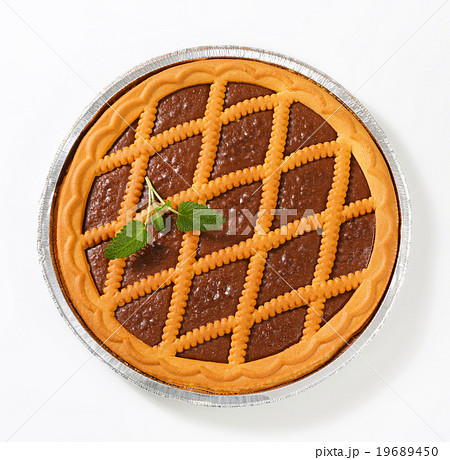 Chocolate crostata 19689450