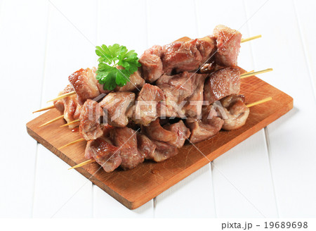 Pork skewers 19689698