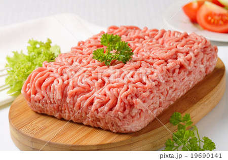 Raw ground pork 19690141