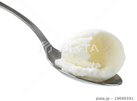 White ice cream White ice cream 19690391