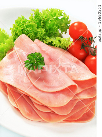 Sliced ham 19690551