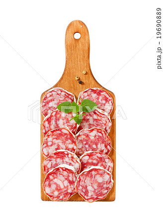 French dry sausage 19690889