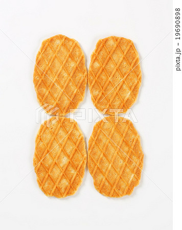 Butter waffle cookies 19690898