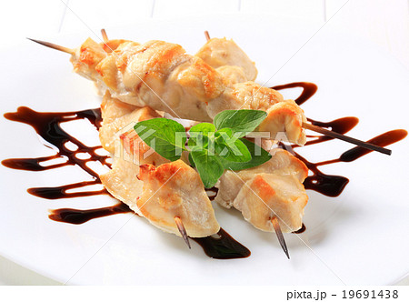 Chicken skewers Chicken skewers 19691438