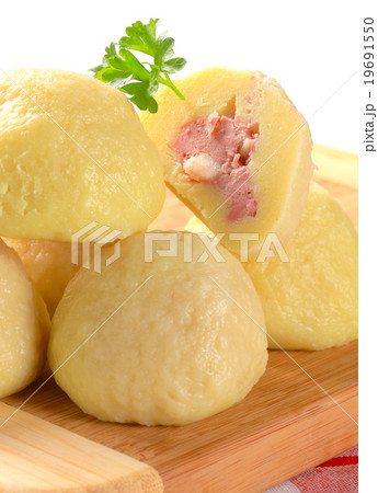 Meat stuffed potato dumplings Meat stuffed potato dumplings 19691550