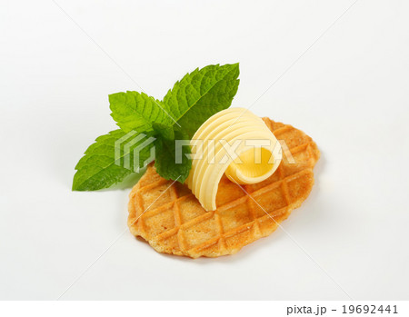 Butter waffle cookie 19692441
