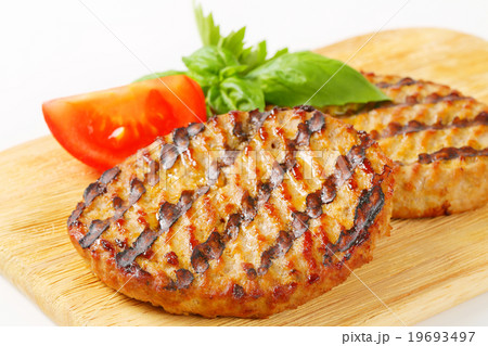 Grilled burgers 19693497