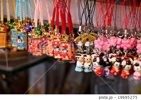 Souvenir at asakusa market  at Temple, Tokyo Japan 19695275