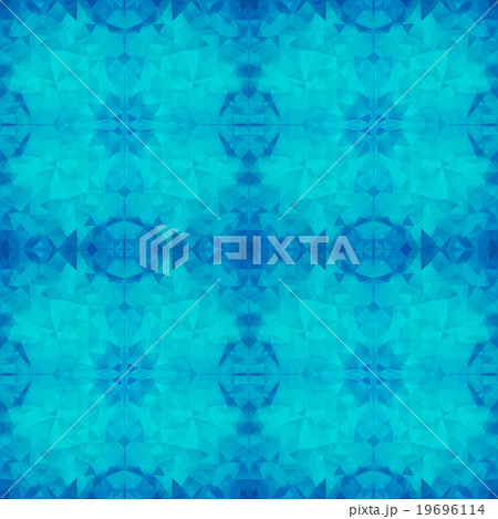 Blue polygonal seamless pattern background Blue polygonal seamless pattern background 19696114