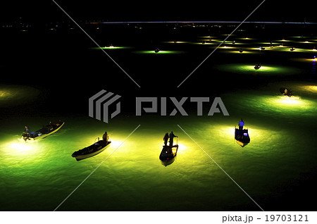 シラスウナギ漁 吉野川 シラスウナギ漁 吉野川 19703121