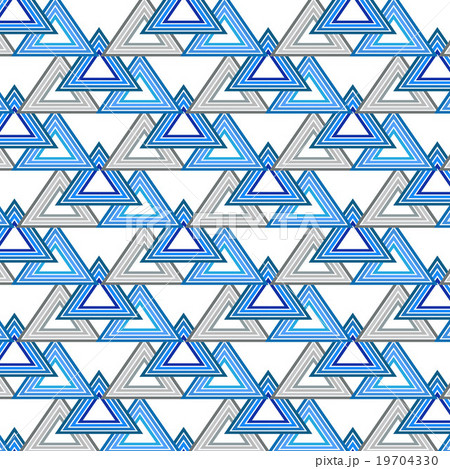 Seamless triangle pattern. Geometric  background 19704330