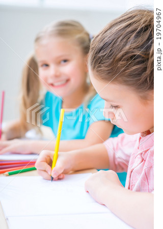 Pretty little sisters painting Pretty little sisters painting 19704967