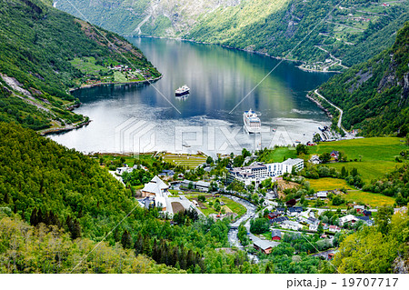 Geiranger fjord, Norway. Geiranger fjord, Norway. 19707717