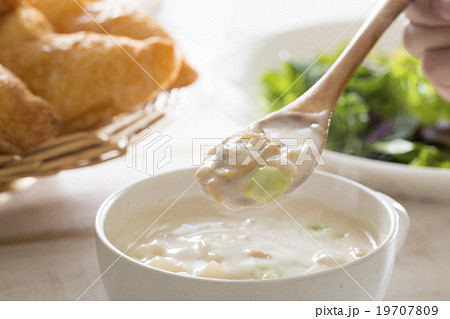 クラムチャウダー 19707809