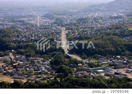 八剣山から見る札幌市南部の風景 19709346