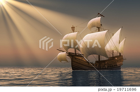 Caravel In Rays Of the Sun Caravel In Rays Of the Sun 19711696