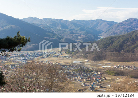 史跡真田氏本城跡から見下ろす真田の風景 19712134