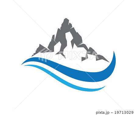Mountains Logo Template 19713029