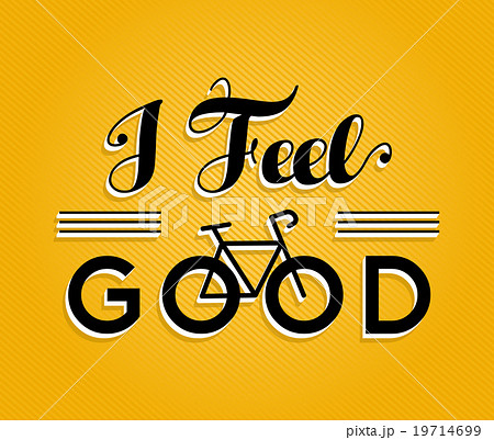 Bike concept bicycle retro poster feel good Bike concept bicycle retro poster feel good 19714699