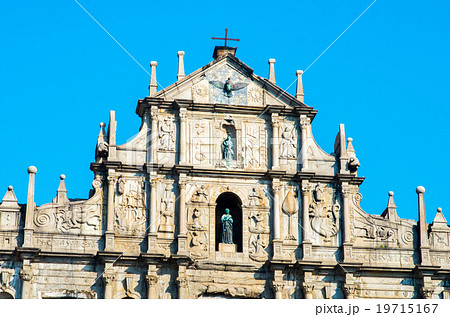 聖ポール天主堂跡(マカオの風景) 聖ポール天主堂跡(マカオの風景) 19715167