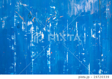 Scratched blue metallic texture 19720339