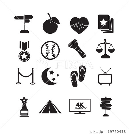 Set of web icons for website and communication 19720458