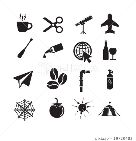 Set of web icons for website and communication Set of web icons for website and communication 19720482