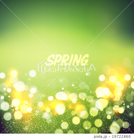 Abstract green bokeh background  19722860