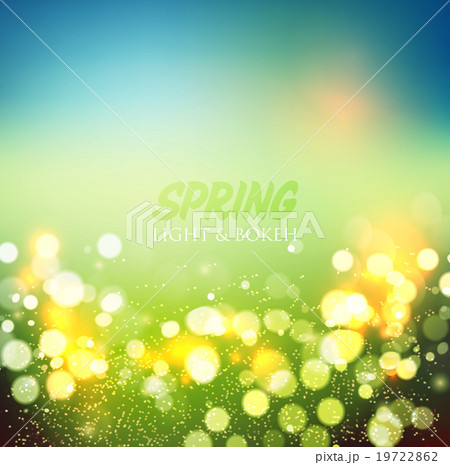 Abstract green bokeh background Abstract green bokeh background 19722862