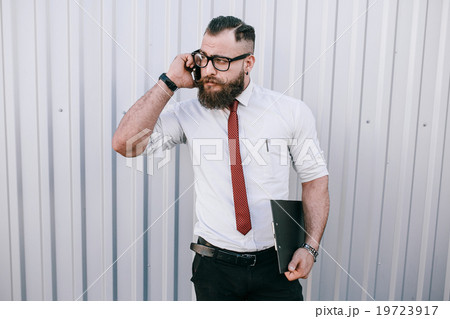 business man outside business man outside 19723917