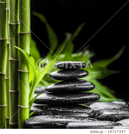 zen basalt stones and bamboo zen basalt stones and bamboo 19727347