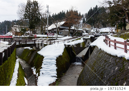 浦佐毘沙門堂　水路 19731524