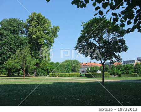 ローゼンボー城の隣の公園　デンマーク　コペンハーゲン 19732013
