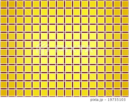 金色のチェック柄 19735103