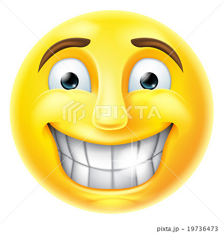 Nervous Smile Emoji Emoticonのイラスト素材