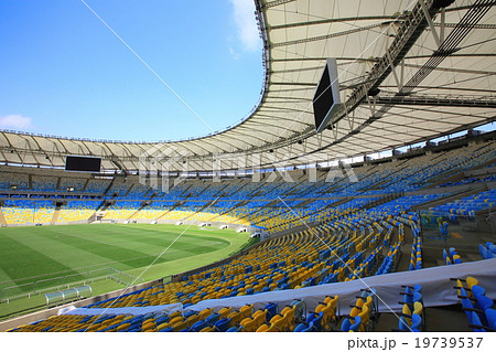マラカナンスタジアム ブラジルの写真素材