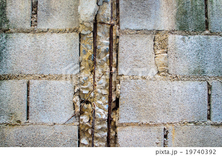 Old brick wall blocks. 19740392