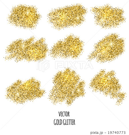 Gold glitter background.  19740773