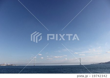 明石海峡大橋(兵庫県 神戸市 明石市 淡路市 淡路島) 明石海峡大橋(兵庫県 神戸市 明石市 淡路市 淡路島) 19742342