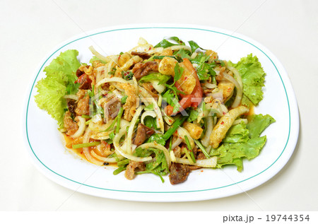 spicy salad 19744354