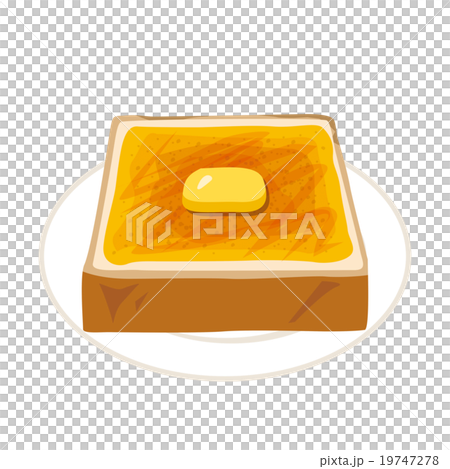  Butter toast 19747278