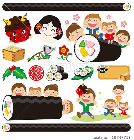 節分アイコン 節分アイコン 19747713