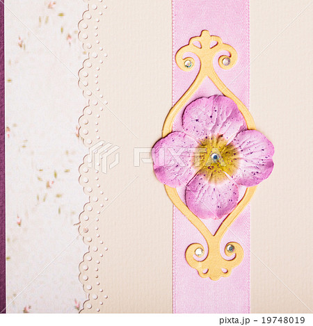 Wedding invitation postcard 19748019