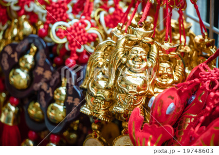 LLucky knot , fortune keyring for Chinese New Year 19748603
