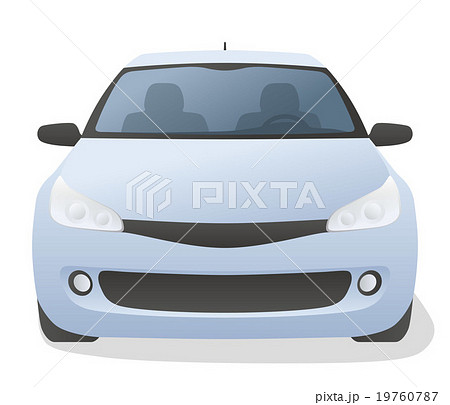 自動車前面イラスト 19760787